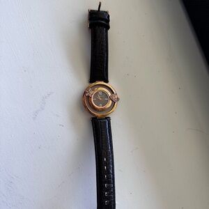 Ladies Tommy Bahama floral leather watch